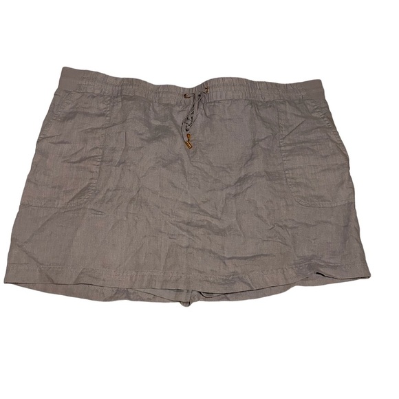 Ellen Tracy Pants - ELLEN TRACY 100% linen skort size xxl